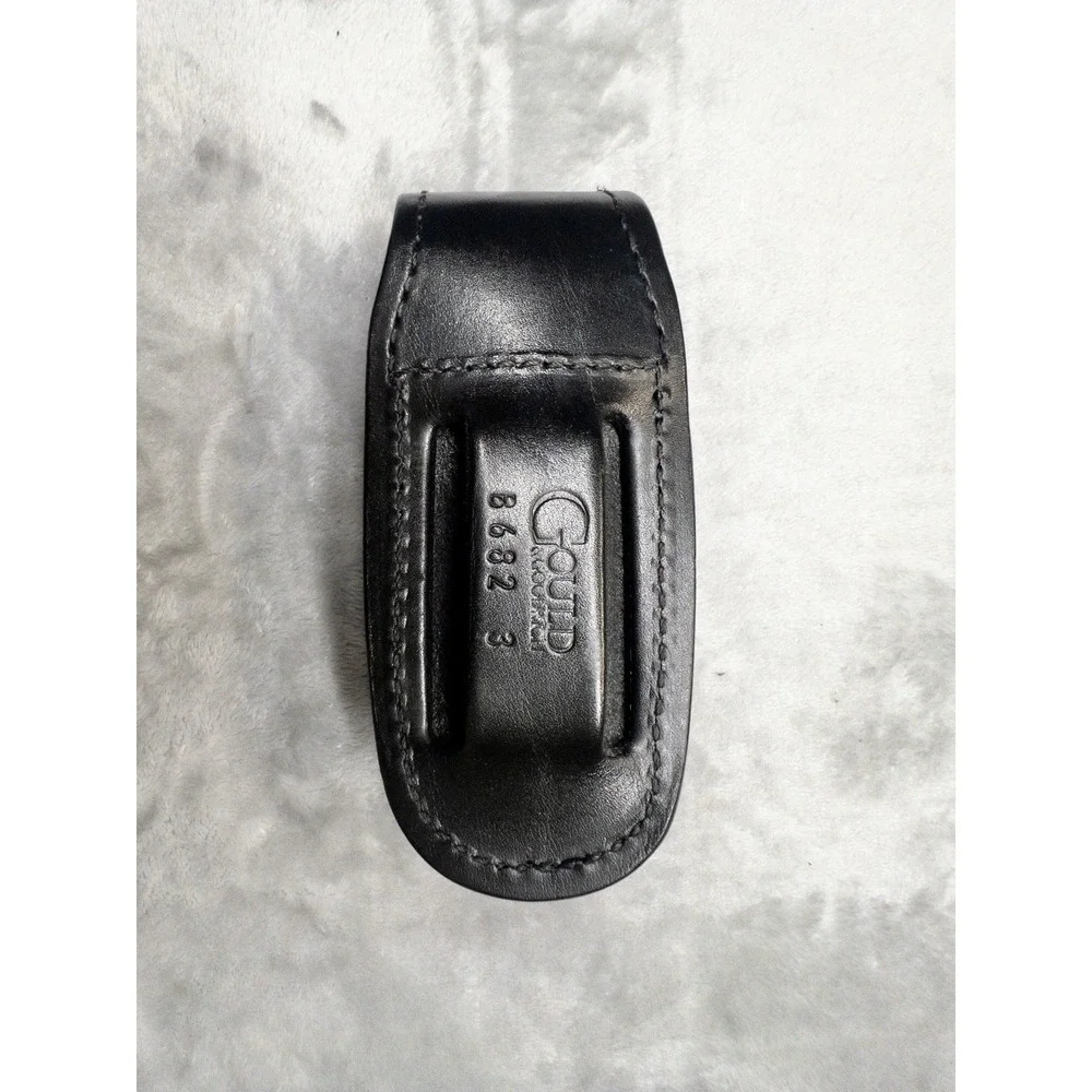 Gould & Goodrich Duty Leather Black Aerosol Case Mace Pepper Holster  B682